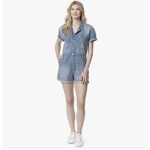 Jessica Simpson Romper Denim Size xs